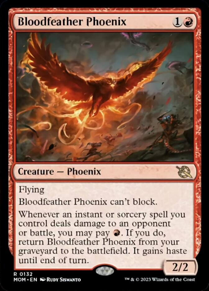 Bloodfeather Phoenix [March of the Machine] | Fandemonia Ltd