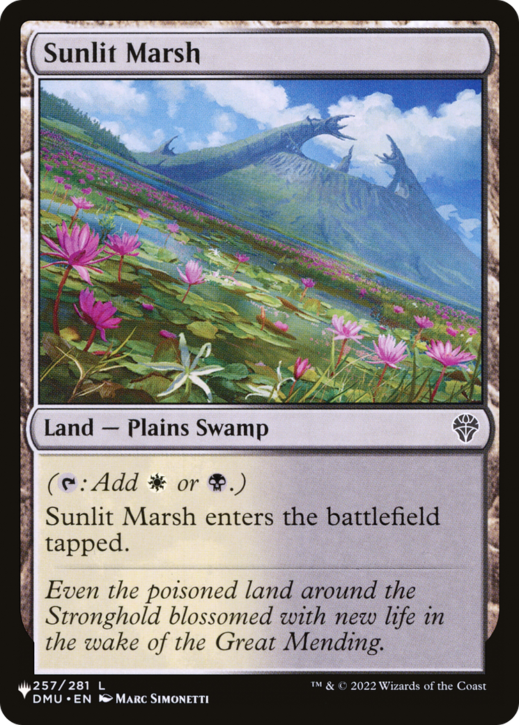 Sunlit Marsh [The List] | Fandemonia Ltd