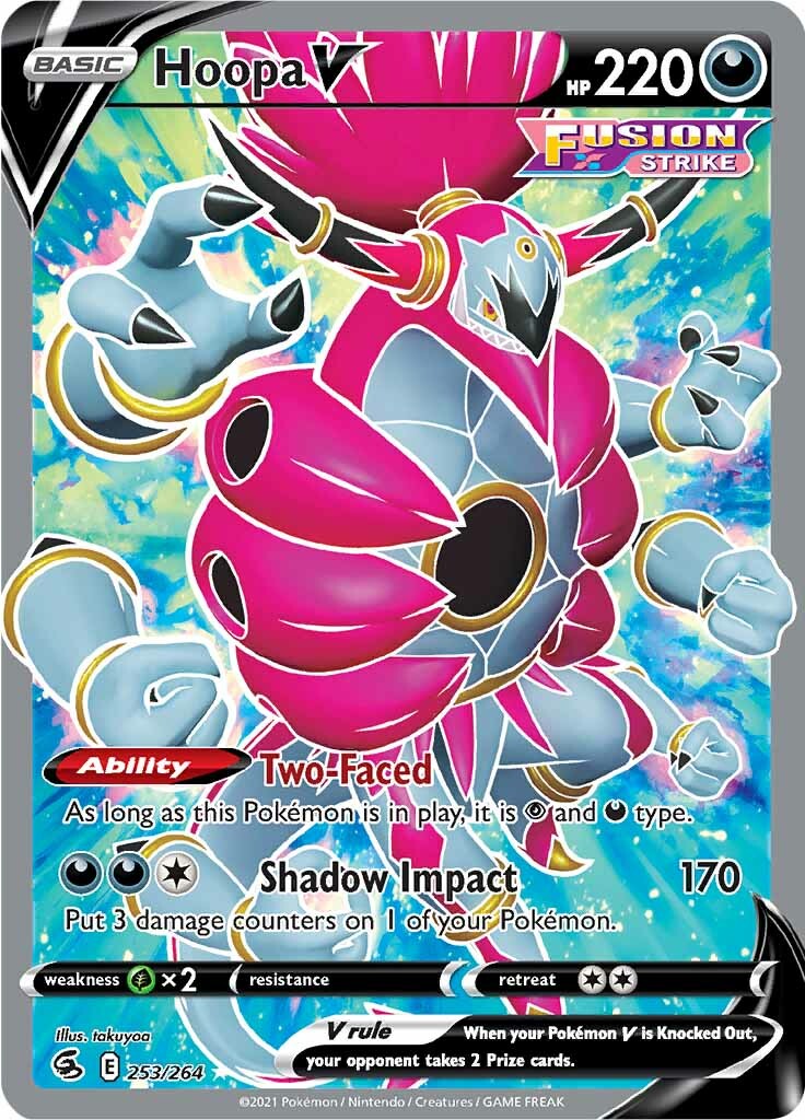 Hoopa V (253/264) [Sword & Shield: Fusion Strike] | Fandemonia Ltd