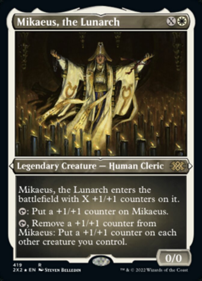 Mikaeus, the Lunarch (Foil Etched) [Double Masters 2022] | Fandemonia Ltd