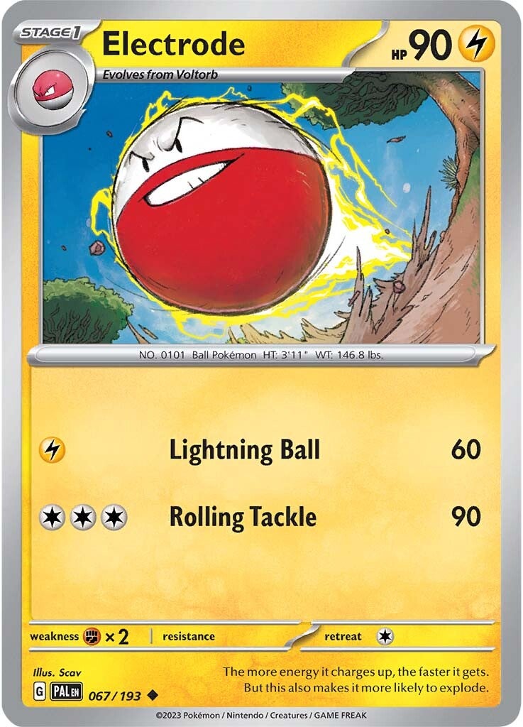 Electrode (067/193) [Scarlet & Violet: Paldea Evolved] | Fandemonia Ltd