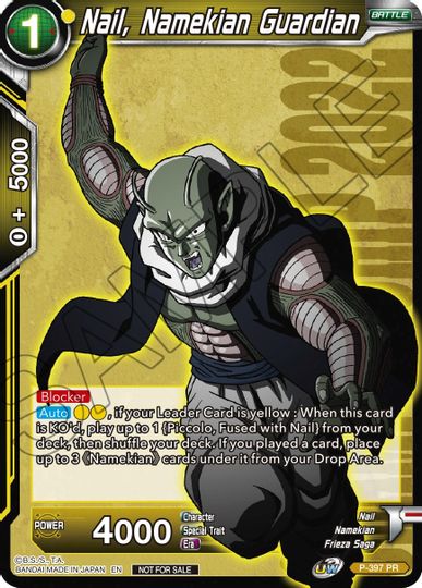 Nail, Namekian Guardian (P-397) [Promotion Cards] | Fandemonia Ltd