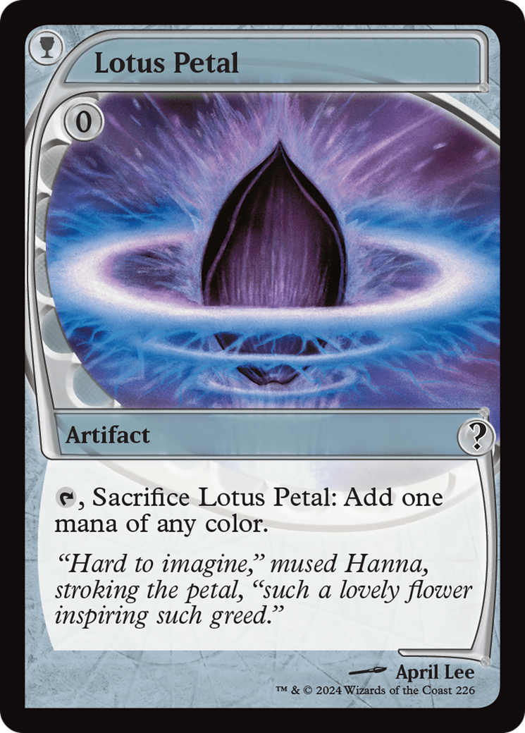 Lotus Petal (Future Sight) [Mystery Booster 2] | Fandemonia Ltd