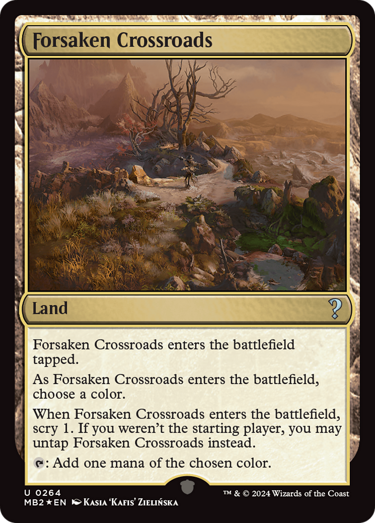 Forsaken Crossroads [Mystery Booster 2] | Fandemonia Ltd