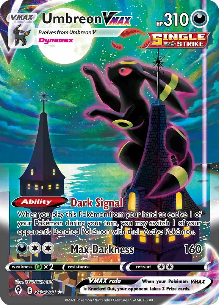 Umbreon VMAX (215/203) [Sword & Shield: Evolving Skies] | Fandemonia Ltd