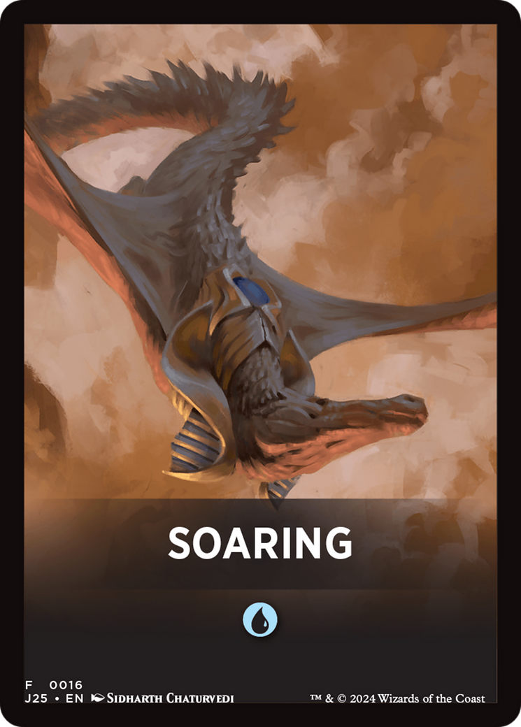 Soaring Theme Card [Foundations Jumpstart Front Cards] | Fandemonia Ltd