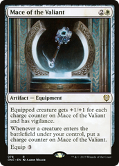 Mace of the Valiant [Phyrexia: All Will Be One Commander] | Fandemonia Ltd