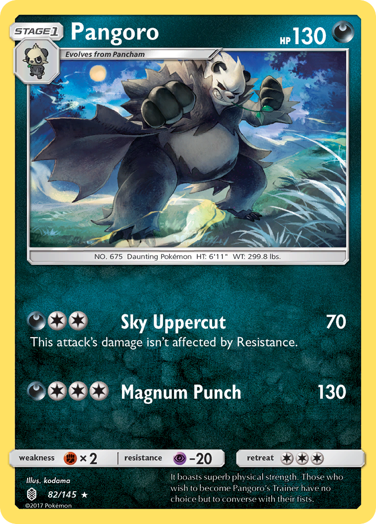 Pangoro (82/145) [Sun & Moon: Guardians Rising] | Fandemonia Ltd