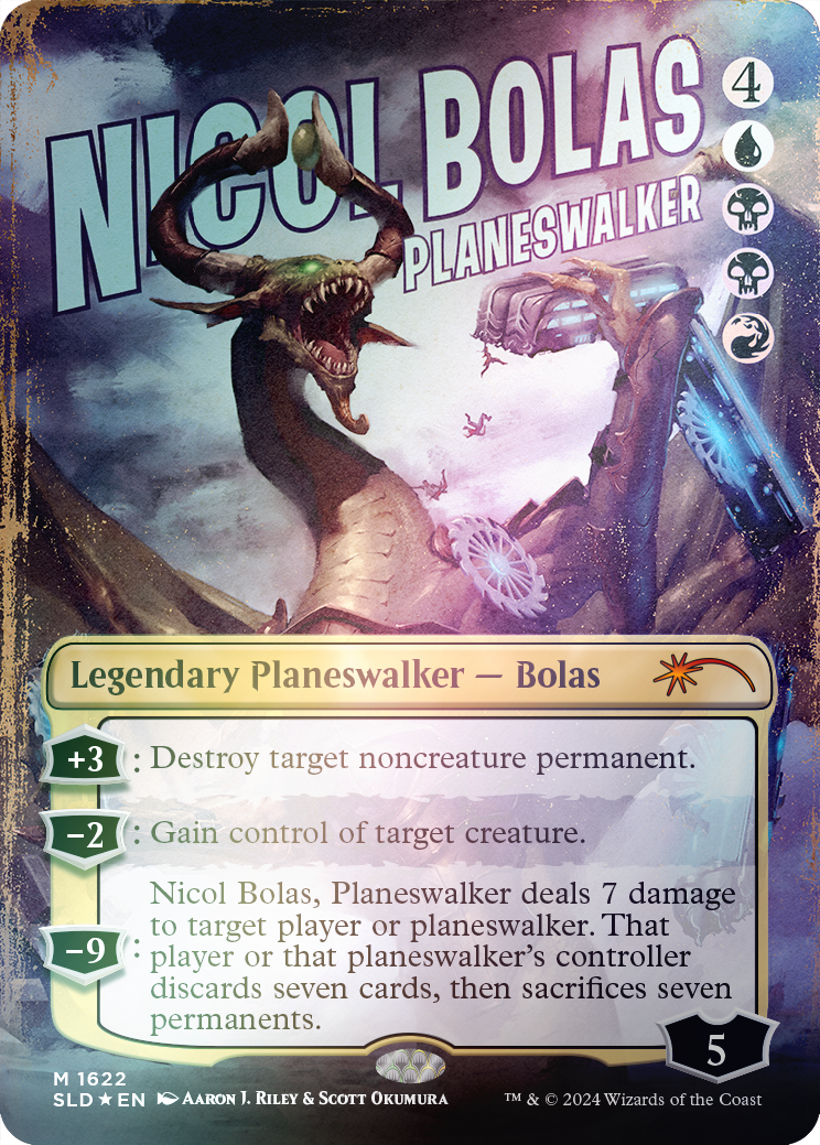 Nicol Bolas, Planeswalker (Rainbow Foil) [Secret Lair Drop Series] | Fandemonia Ltd