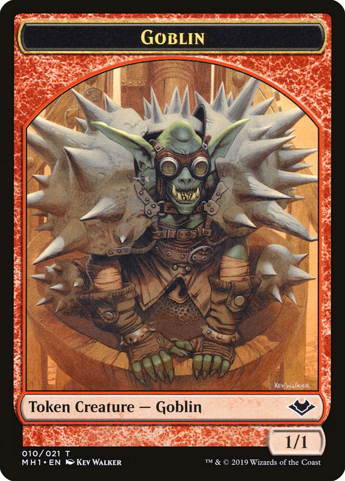 Marit Lage (006) // Goblin (010) Double-Sided Token [Modern Horizons Tokens] | Fandemonia Ltd