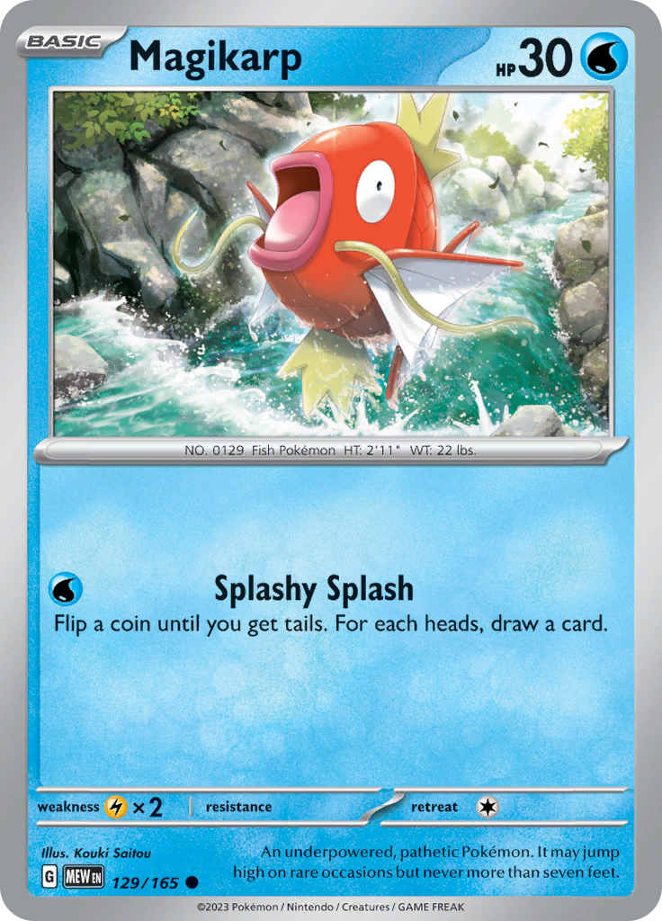 Magikarp (129/165) [Scarlet & Violet 151] | Fandemonia Ltd