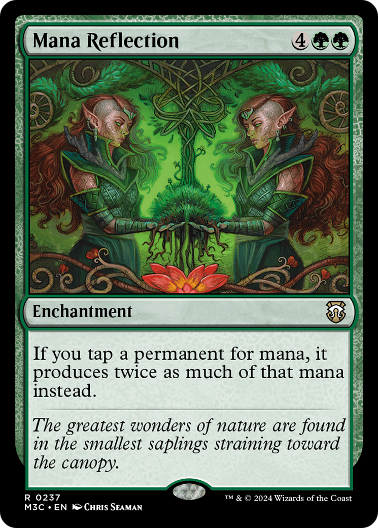 Mana Reflection (Ripple Foil) [Modern Horizons 3 Commander] | Fandemonia Ltd