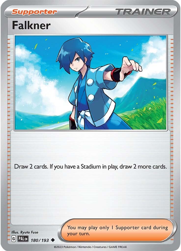 Falkner (180/193) [Scarlet & Violet: Paldea Evolved] | Fandemonia Ltd