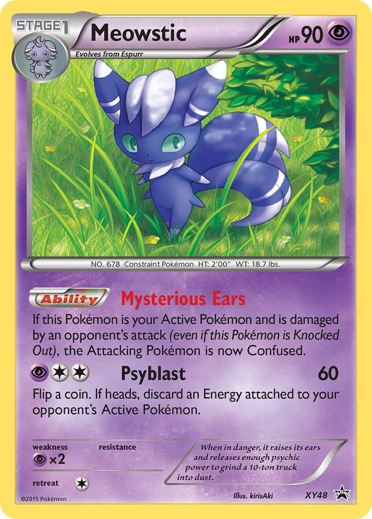 Meowstic (XY48) [XY: Black Star Promos] | Fandemonia Ltd