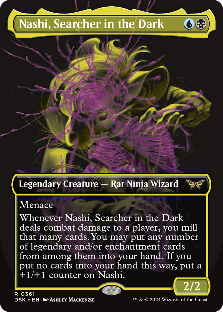 Nashi, Searcher in the Dark (Showcase) [Duskmourn: House of Horror] | Fandemonia Ltd