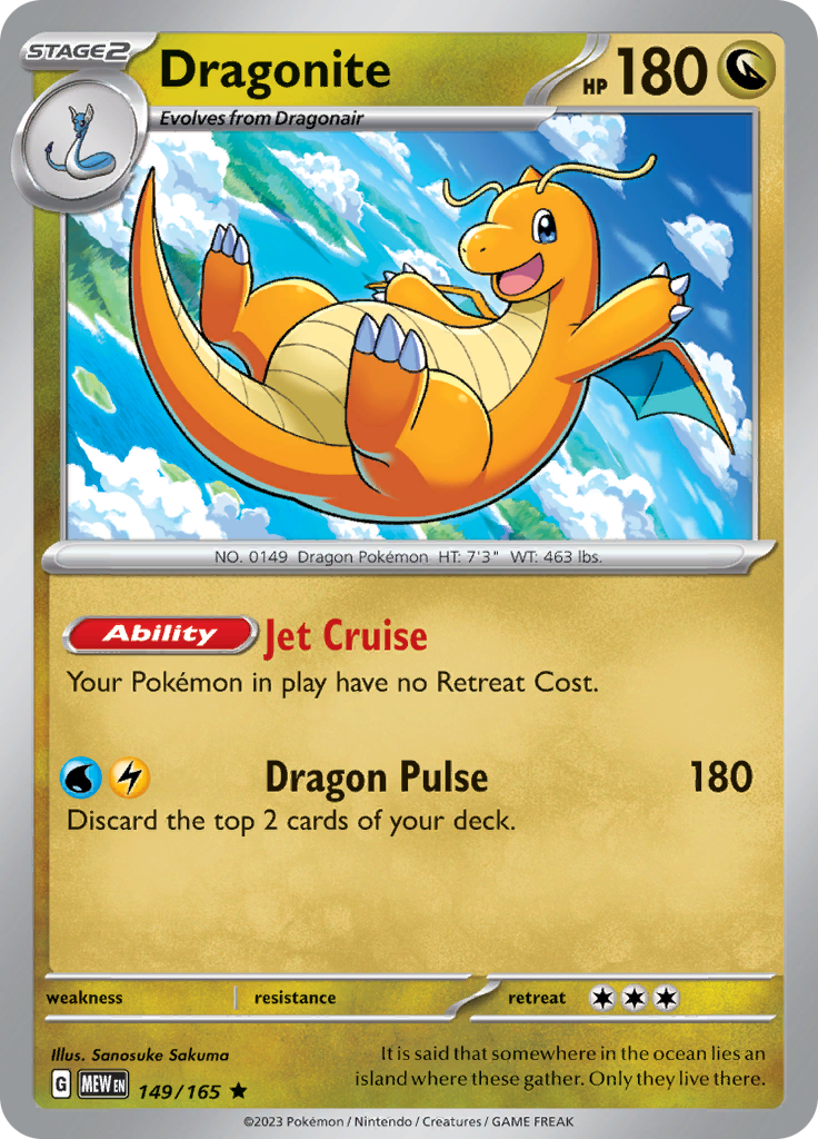 Dragonite (149/165) [Scarlet & Violet 151] | Fandemonia Ltd