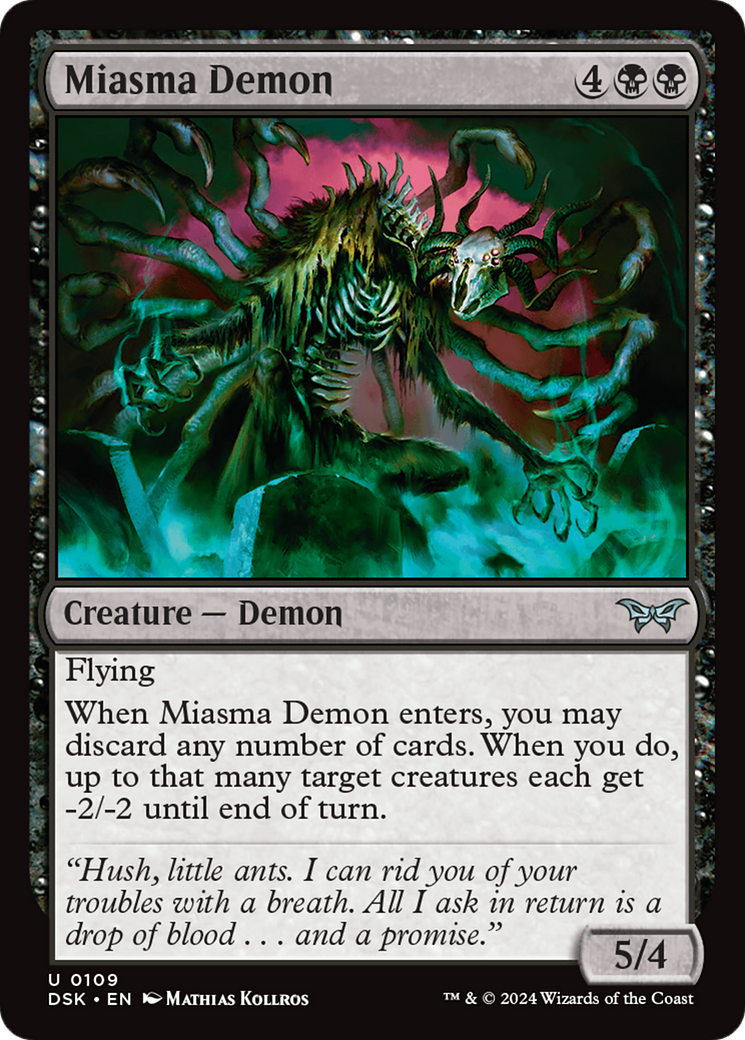 Miasma Demon [Duskmourn: House of Horror] | Fandemonia Ltd