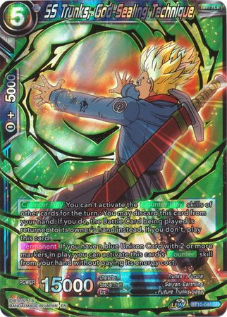 SS Trunks, God-Sealing Technique (BT10-044) [Rise of the Unison Warrior 2nd Edition] | Fandemonia Ltd