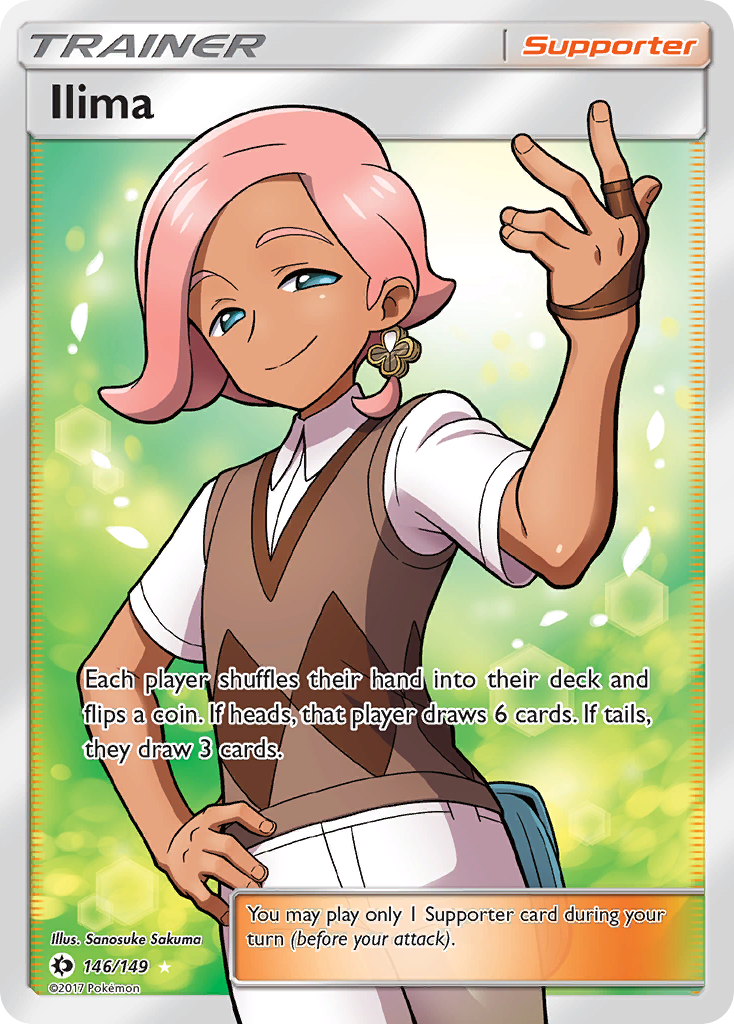 Ilima (146/149) [Sun & Moon: Base Set] | Fandemonia Ltd