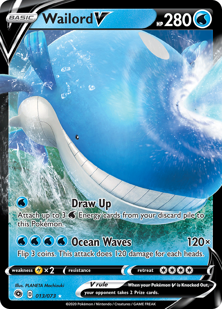 Wailord V (013/073) [Sword & Shield: Champion's Path] | Fandemonia Ltd