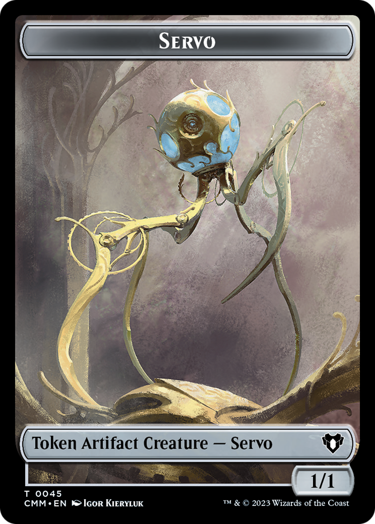 Servo Token [Commander Masters Tokens] | Fandemonia Ltd