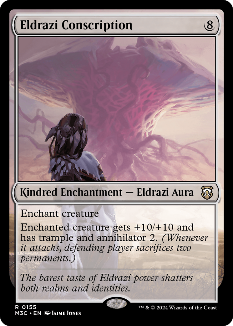 Eldrazi Conscription (Ripple Foil) [Modern Horizons 3 Commander] | Fandemonia Ltd