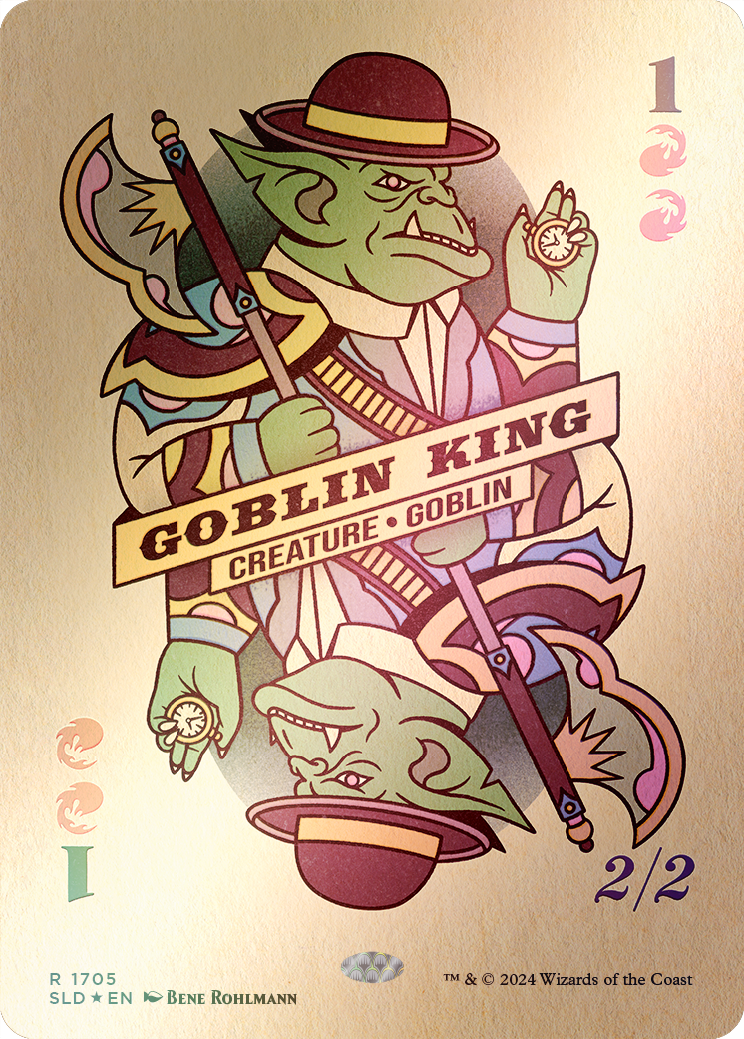 Goblin King (1705) (Rainbow Foil) [Secret Lair Drop Series] | Fandemonia Ltd