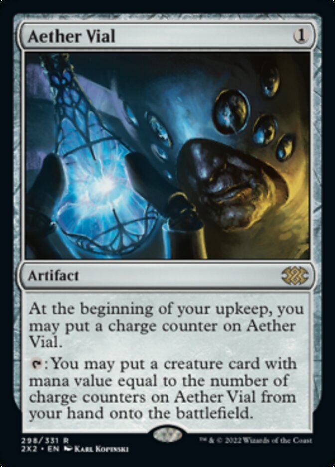 Aether Vial [Double Masters 2022] | Fandemonia Ltd