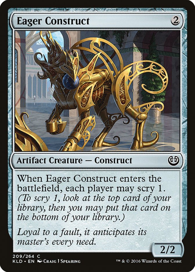 Eager Construct [Kaladesh] | Fandemonia Ltd