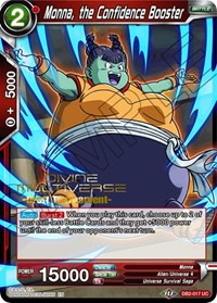 Monna, the Confidence Booster (Divine Multiverse Draft Tournament) (DB2-017) [Tournament Promotion Cards] | Fandemonia Ltd