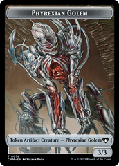 Phyrexian Golem // Ox Double-Sided Token [Commander Masters Tokens] | Fandemonia Ltd