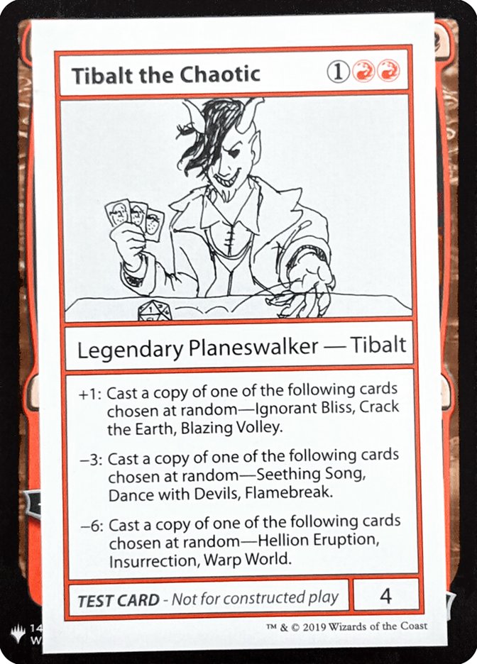 Tibalt the Chaotic [Mystery Booster Playtest Cards] | Fandemonia Ltd