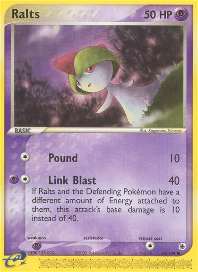 Ralts (68/109) [EX: Ruby & Sapphire] | Fandemonia Ltd