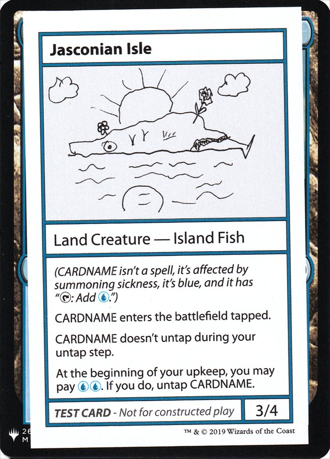 Jasconian Isle [Mystery Booster Playtest Cards] | Fandemonia Ltd