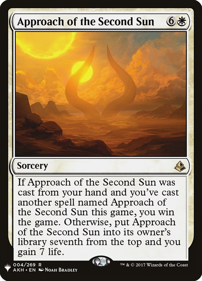 Approach of the Second Sun [Mystery Booster] | Fandemonia Ltd