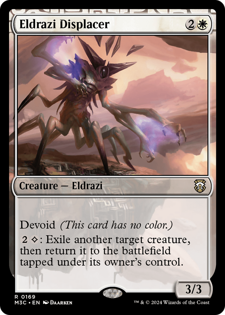 Eldrazi Displacer (Ripple Foil) [Modern Horizons 3 Commander] | Fandemonia Ltd