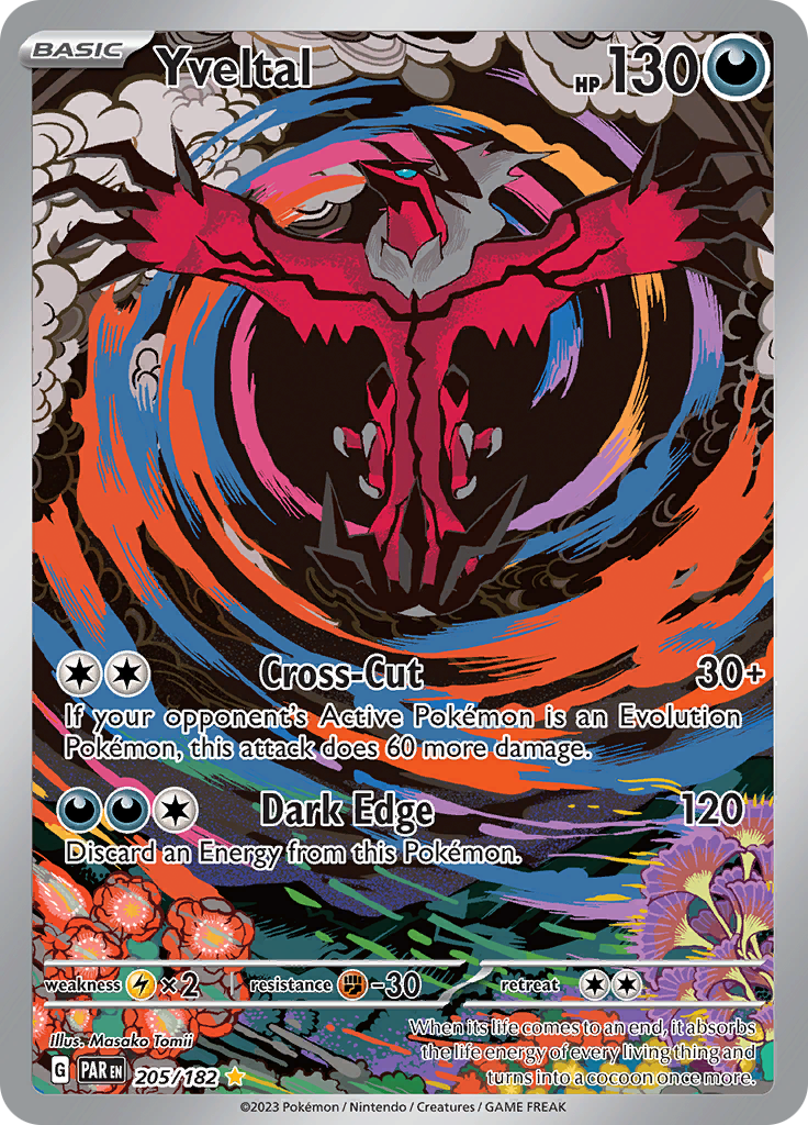 Yveltal (205/182) [Scarlet & Violet: Paradox Rift] | Fandemonia Ltd