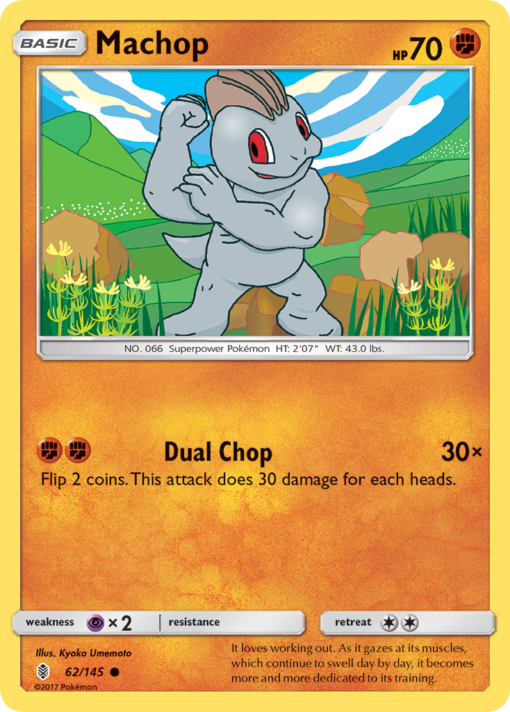 Machop (62/145) [Sun & Moon: Guardians Rising] | Fandemonia Ltd