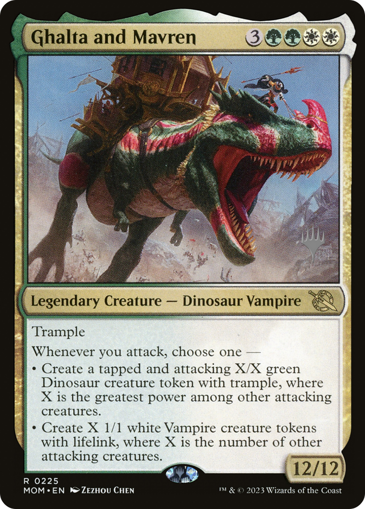 Ghalta and Mavren (Promo Pack) [March of the Machine Promos] | Fandemonia Ltd