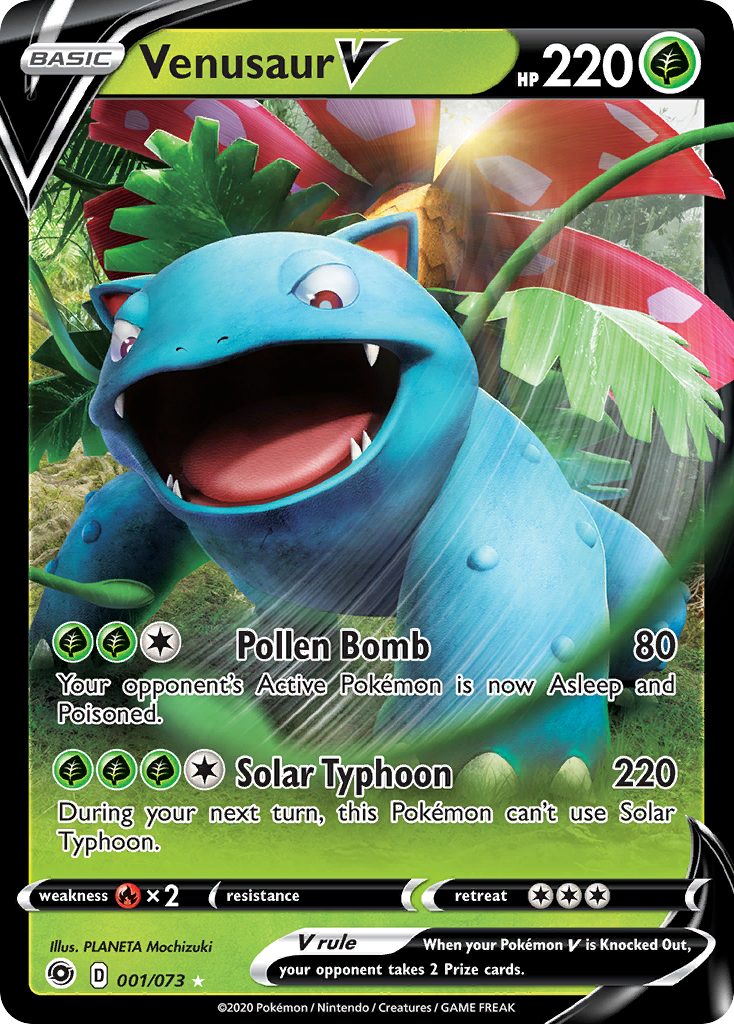 Venusaur V (001/073) [Sword & Shield: Champion's Path] | Fandemonia Ltd