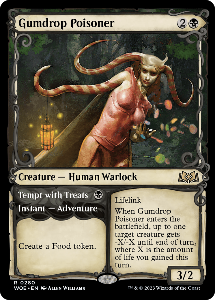 Gumdrop Poisoner // Tempt with Treats (Showcase) [Wilds of Eldraine] | Fandemonia Ltd