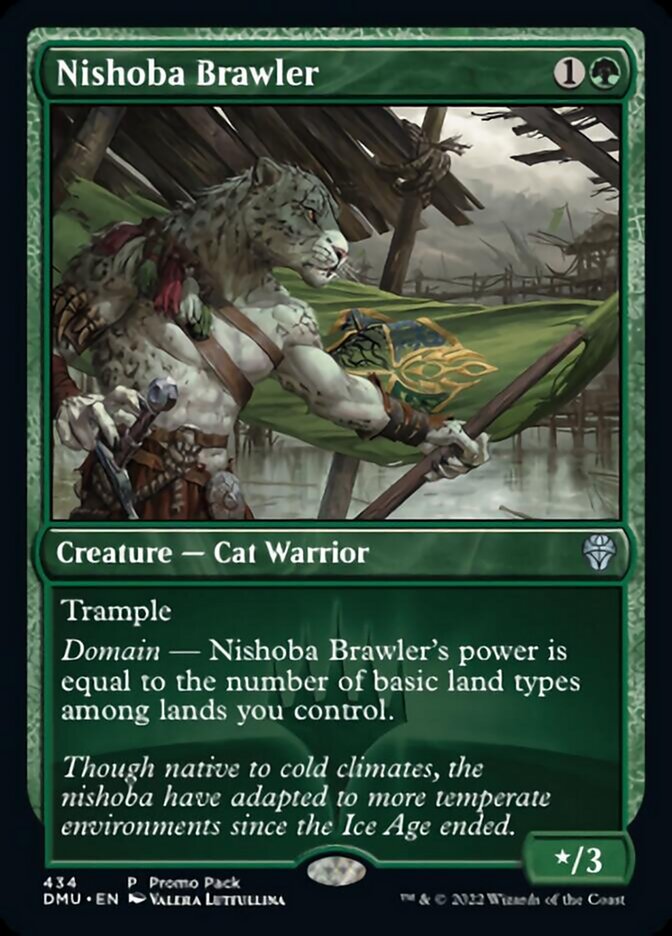 Nishoba Brawler (Promo Pack) [Dominaria United Promos] | Fandemonia Ltd