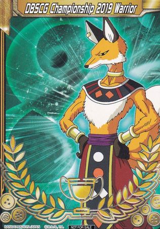 DBSCG Championship 2019 Warrior (Merit Card) - Universe 8 "Liqueur" (8) [Tournament Promotion Cards] | Fandemonia Ltd