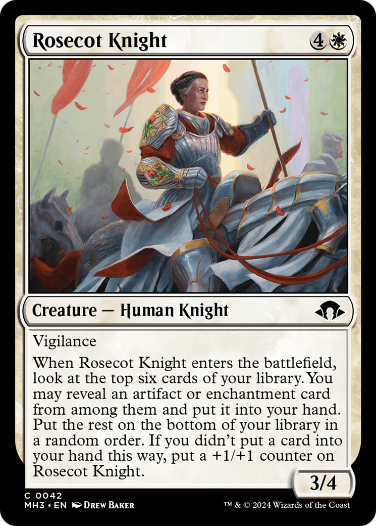 Rosecot Knight [Modern Horizons 3] | Fandemonia Ltd