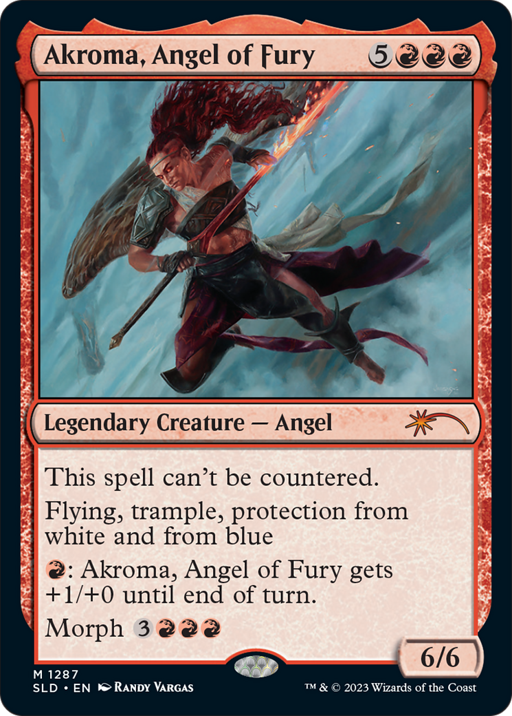 Akroma, Angel of Fury [Secret Lair Drop Series] | Fandemonia Ltd