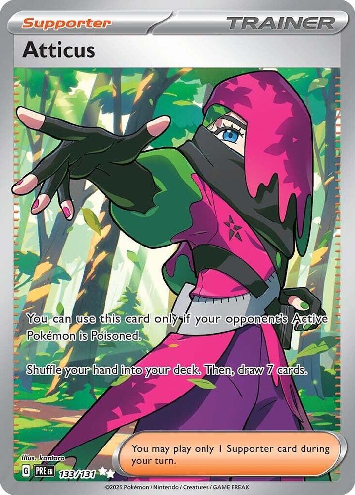 Atticus (133/131) [Scarlet & Violet: Prismatic Evolutions] | Fandemonia Ltd