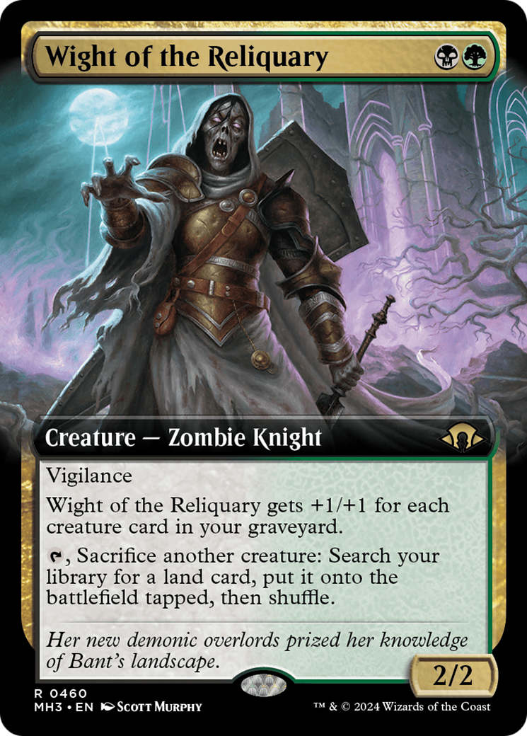 Wight of the Reliquary (Extended Art) [Modern Horizons 3] | Fandemonia Ltd