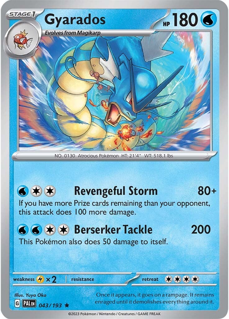 Gyarados (043/193) [Scarlet & Violet: Paldea Evolved] | Fandemonia Ltd