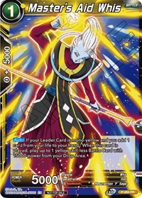 Master's Aid Whis (Unison Warrior Series Tournament Pack Vol.3) (P-283) [Tournament Promotion Cards] | Fandemonia Ltd