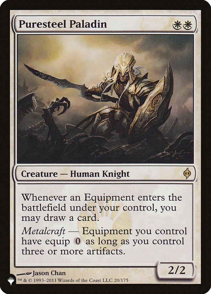 Puresteel Paladin [The List] | Fandemonia Ltd